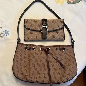 Dooney & Bourke shoulder bag and wallet